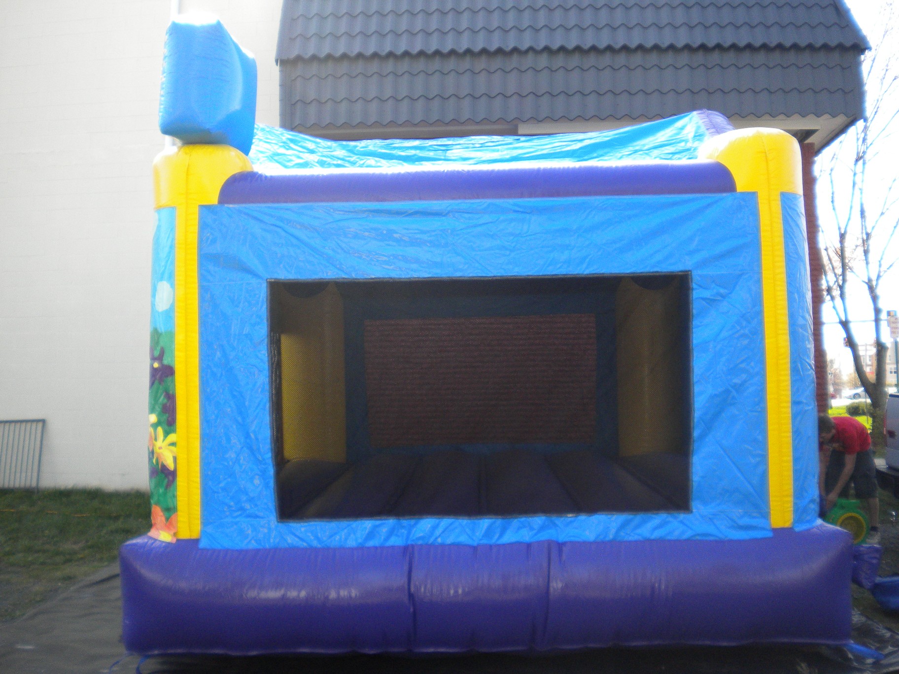 Dora the Explorer Jumper Moonbounce Bounce House Right Side View