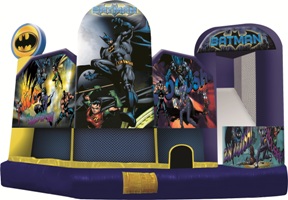 Batman Combo Jumper Moonbouce Bounce House
