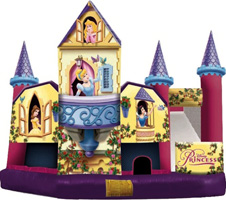 Disney Princess Combo Jumper Moonbouce Bounce House